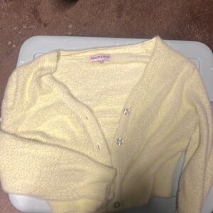 Light green cardigan